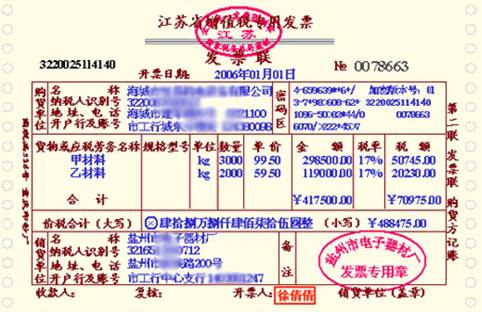 增值税专用发票